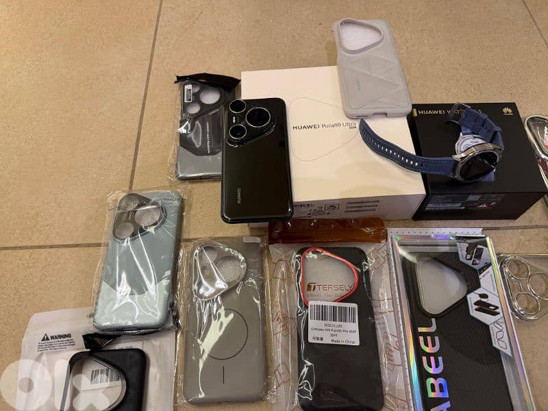 Huawei pura 80 ultra + gt5 watch 3