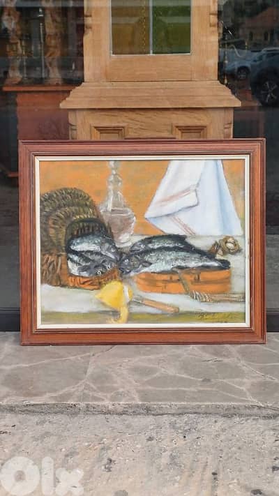 لوحة رسم زيتي اوروبية