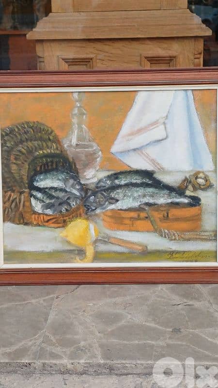 لوحة رسم زيتي اوروبية 3