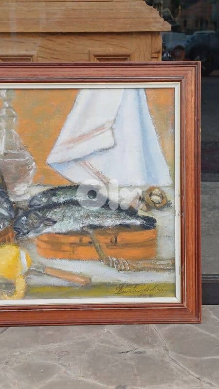 لوحة رسم زيتي اوروبية 4