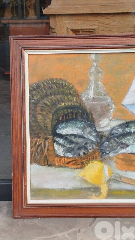 لوحة رسم زيتي اوروبية 5