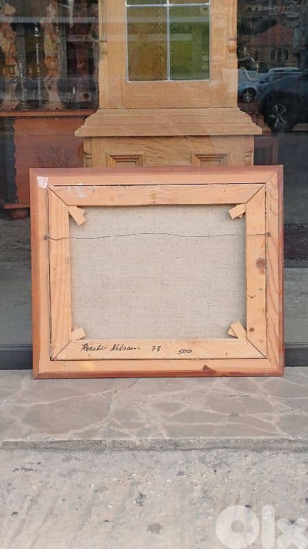 لوحة رسم زيتي اوروبية 7