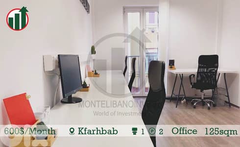 Office for Rent in Kfarhbab!!