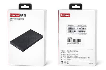 Lenovo USB 3.0 External Hard Drive Enclosure