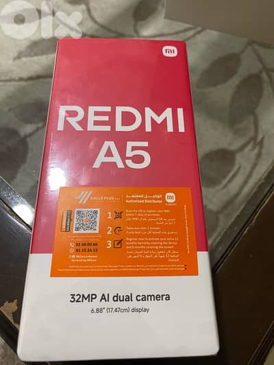 Redmi A5 brand new gold 128Gb 4GB Ram