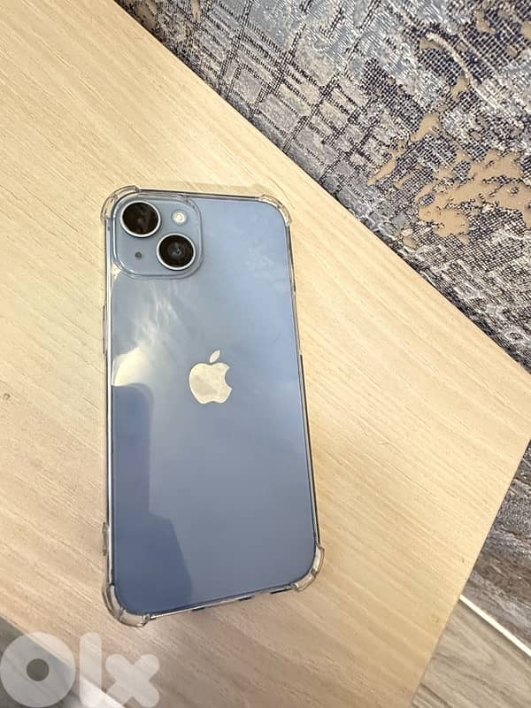 iphone 14 blue color 256gb with charger 1