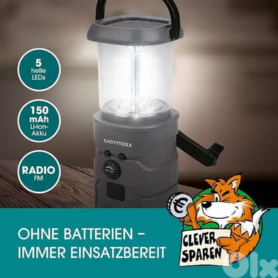 solar light with radio