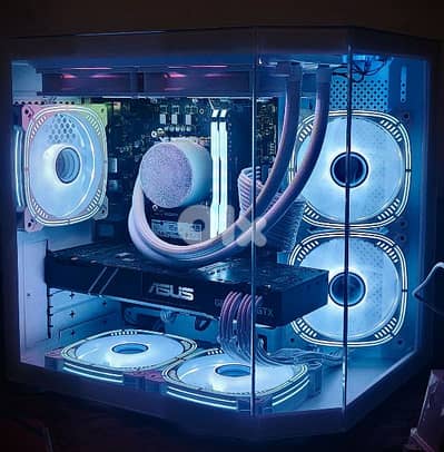 white Gaming PC