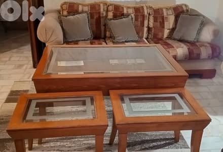 Sofas and tables for living room