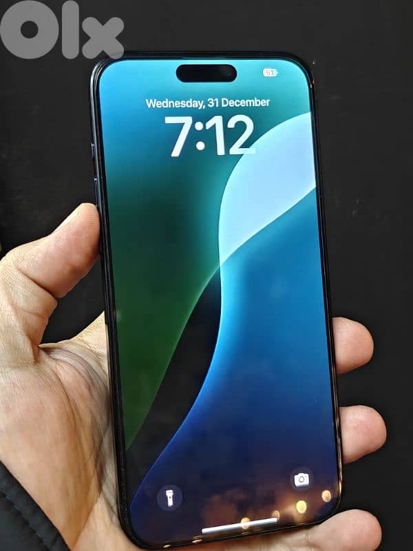 iphone 15 pro max 256GB ( esim ) 1