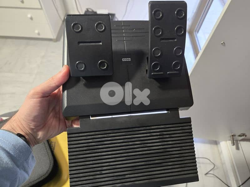 xbox one with full set (original camera, wheel and pedals) and 9 games 3