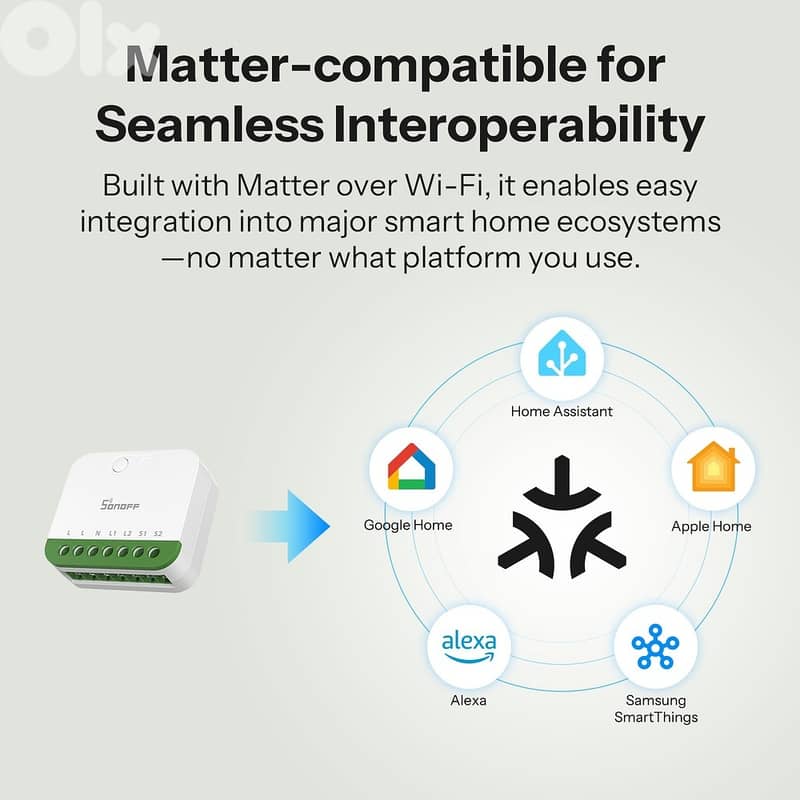 SONOFF MINI DUO 2-Gang WiFi Smart Switch MINI-2GS 4