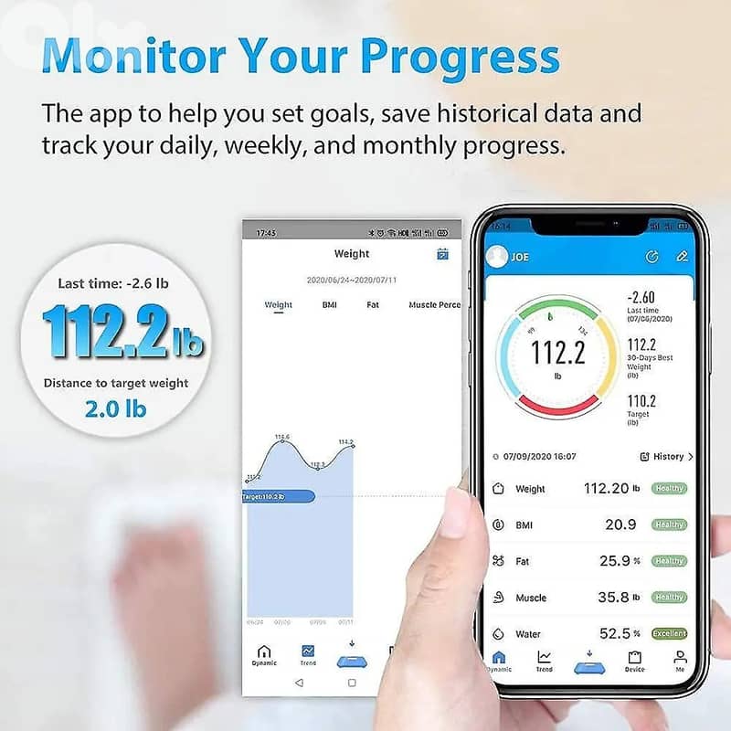 Smart Weight Scale Body Fat 4