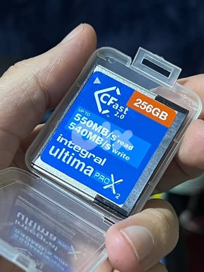 CFast 2.0 card 256gb Integral Ultima Pro X2 256GB + card reader