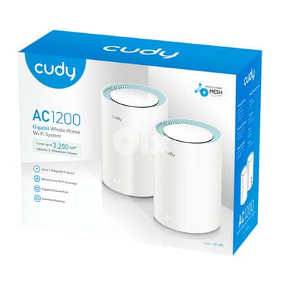 CUDY AC1200 Gigabit Whole Home WiFi Mesh System