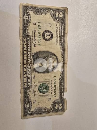 2 doller bill year 1976