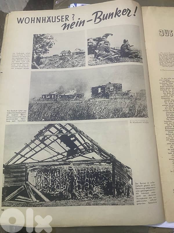 مجلة الماني نازي  سنة ١٩٤١ تعرض خرائط وصور معارك الحرب العالمية الثاني 11