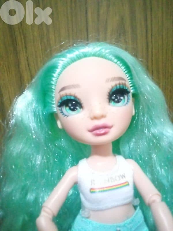 MINT RAINBOW HIGH Posable Great doll+her own brand tag outfit+shoes 1