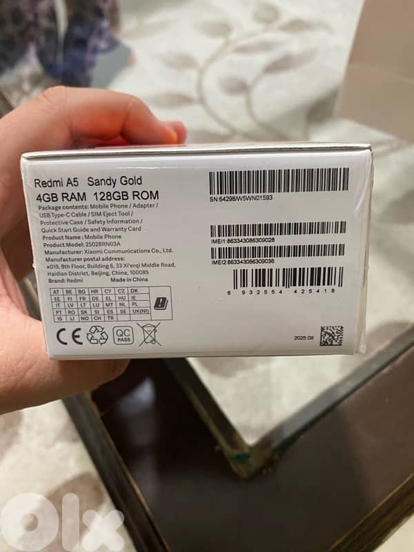 Brand new Redmi phone A5 128gb 4GB Ram 2