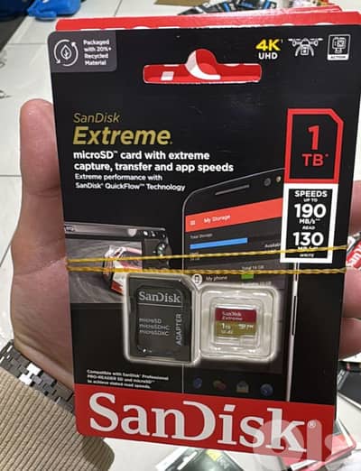 Sandisk Extreme microsdxc 1tb  up to 190mb/s