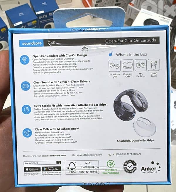 Anker Soundcore C40i Clear black 1