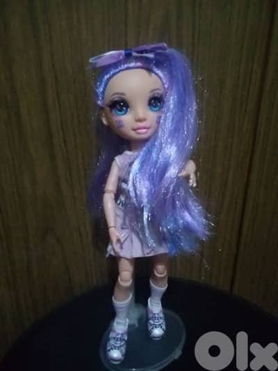 CHEER VIOLET WILLOW RAINBOW HIGH Great doll+complete wears+shoes=45$