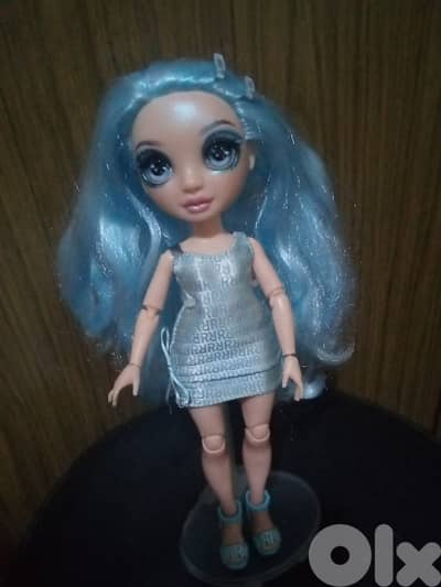 GABRIELLA ICELY RAINBOW HIGH posable great doll+her own dress+shoes=44