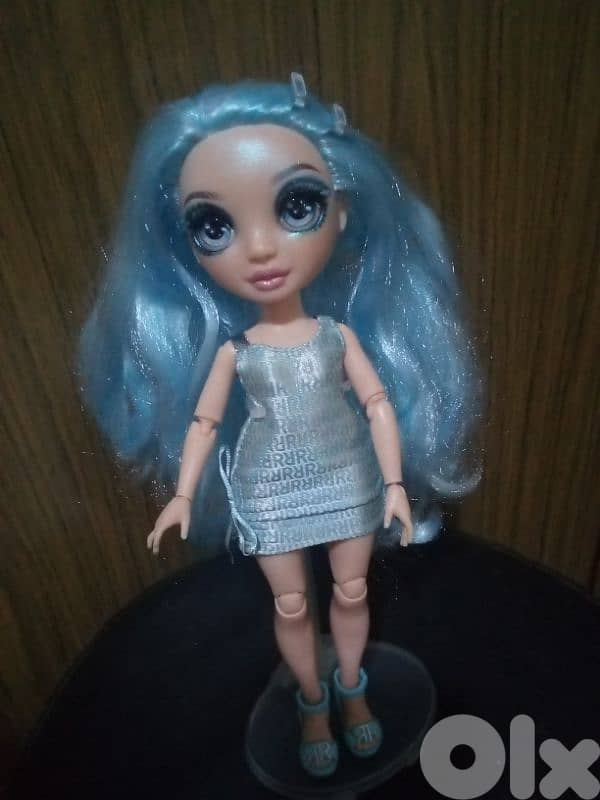 GABRIELLA ICELY RAINBOW HIGH posable great doll+her own dress+shoes=44 1
