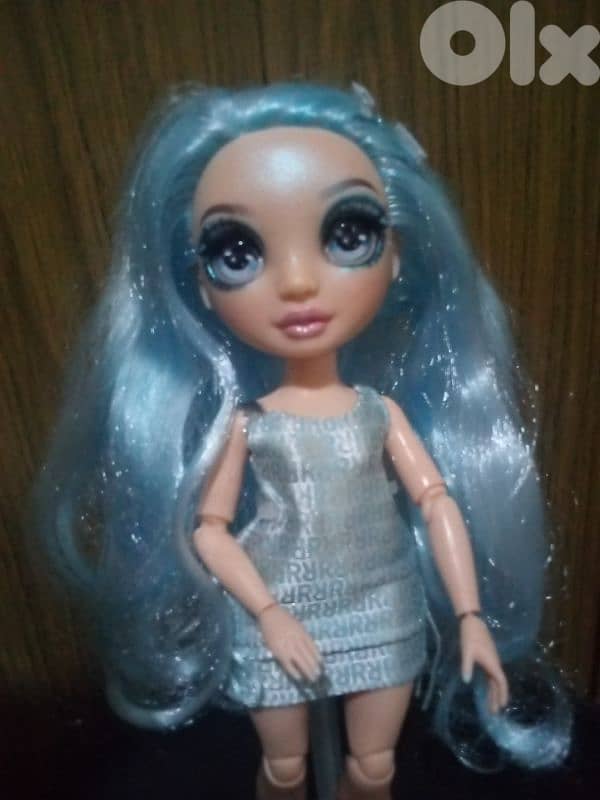 GABRIELLA ICELY RAINBOW HIGH posable great doll+her own dress+shoes=44 3