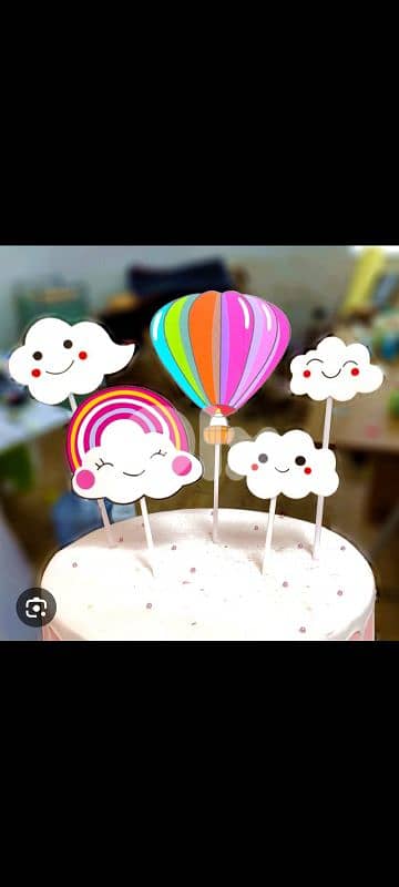 rainbow birthday decoration