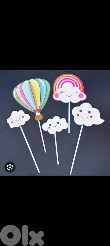 rainbow birthday decoration 6