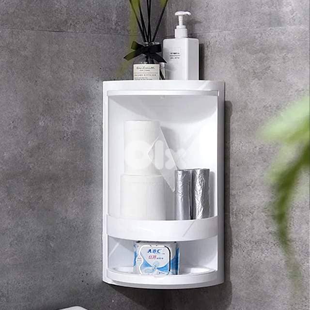 360° Vanity Corner Organizer Capsule – Dustproof Skincare Cabinet 2