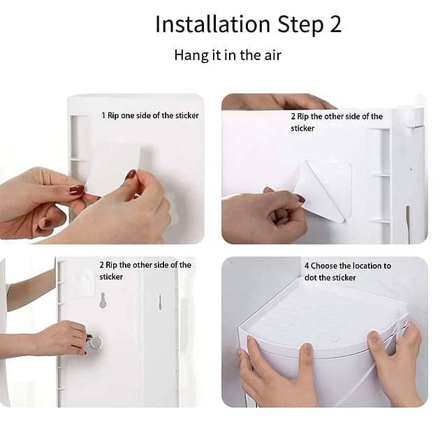 360° Vanity Corner Organizer Capsule – Dustproof Skincare Cabinet 7