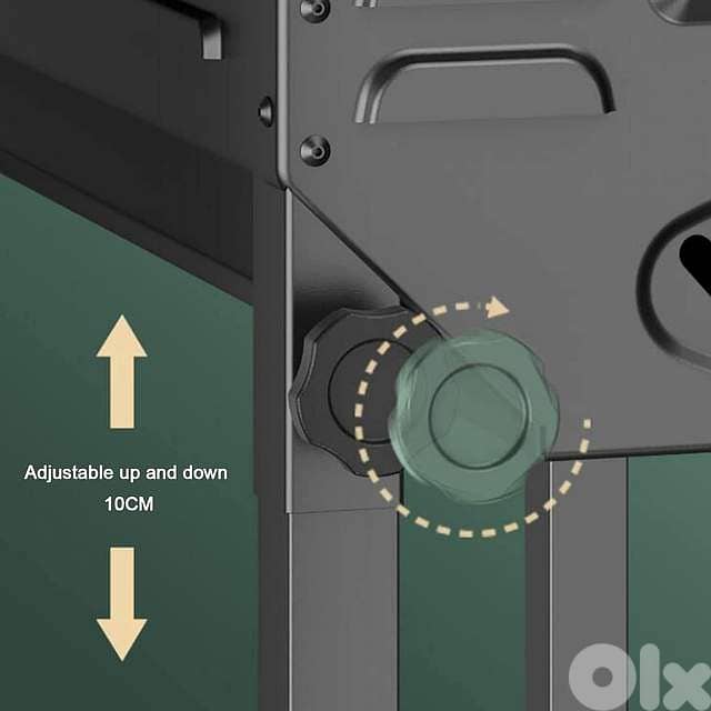 Portable Charcoal BBQ Station – Foldable Briefcase Grill with Shelves 5