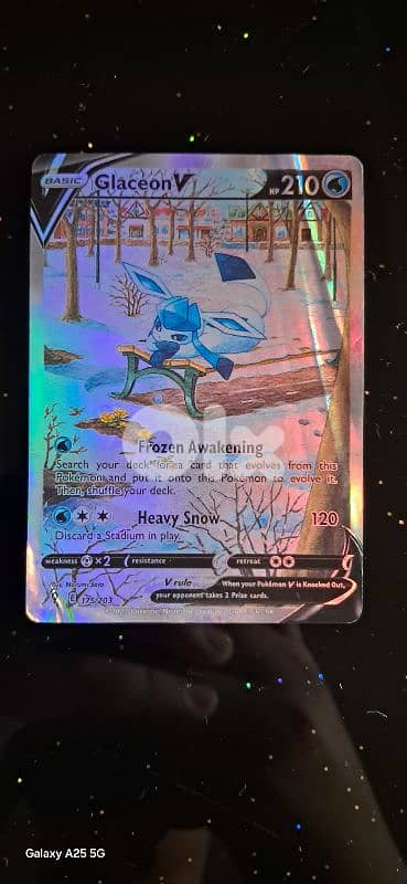 glaceon V alternate full art