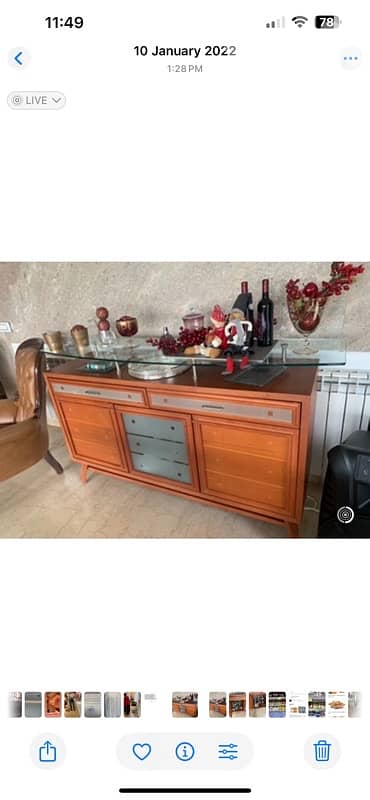 dining side cabinet