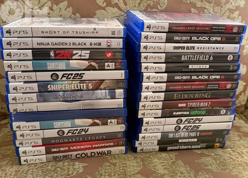 ps4 and ps5 games for sale or trade all no scratches 1