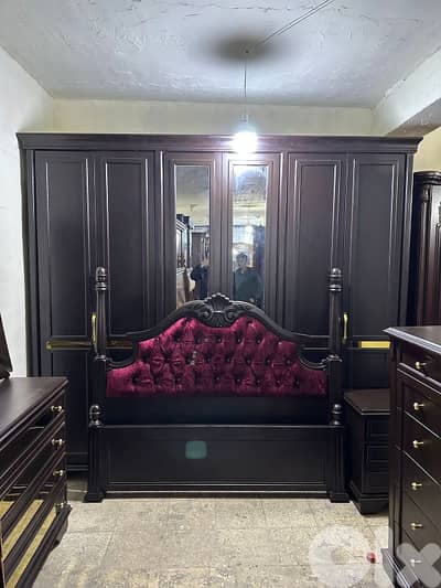 اوضة نوم خشب زان ولاتي