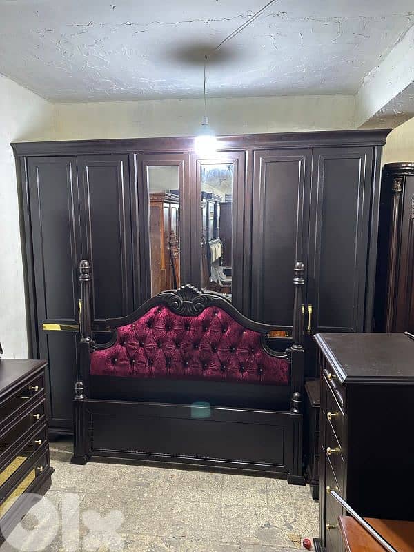 اوضة نوم خشب زان ولاتي 1