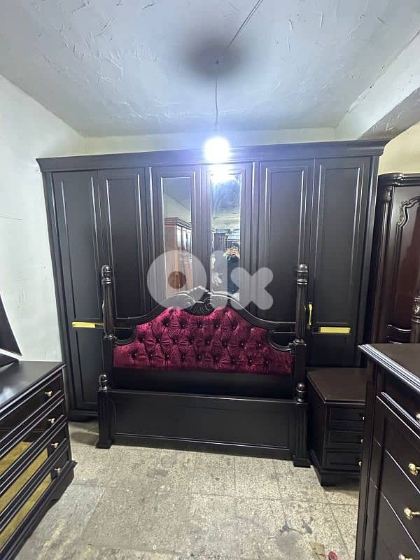 اوضة نوم خشب زان ولاتي 5