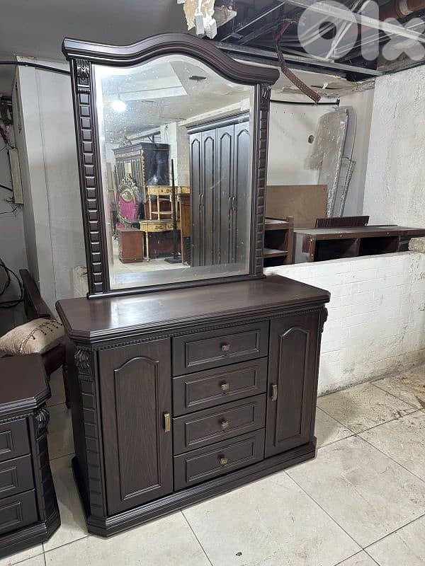 اوضة نوم خشب زان ولاتي كلا ملبسة قشرة زان 4