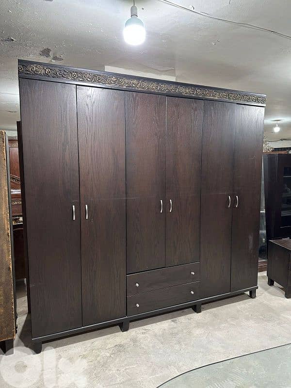 اوضة نوم شغل توصاية خشب زان ولاتي كلا كتير مرتبة ملبسة قشر 5