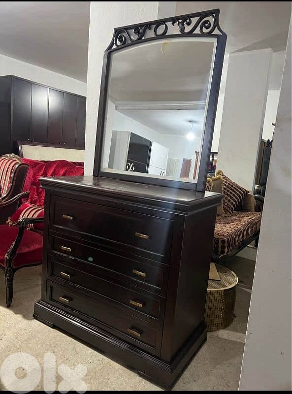 اوضة نوم خشب زان ولاتي كلا ملبسة قشرة زان 2