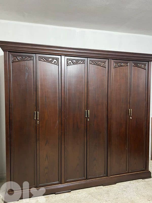 اوضة نوم خشب زان ولاتي كلا ملبسة قشرة زان 4