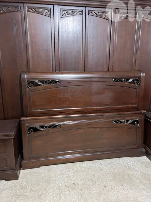 اوضة نوم خشب زان ولاتي كلا ملبسة قشرة زان 8