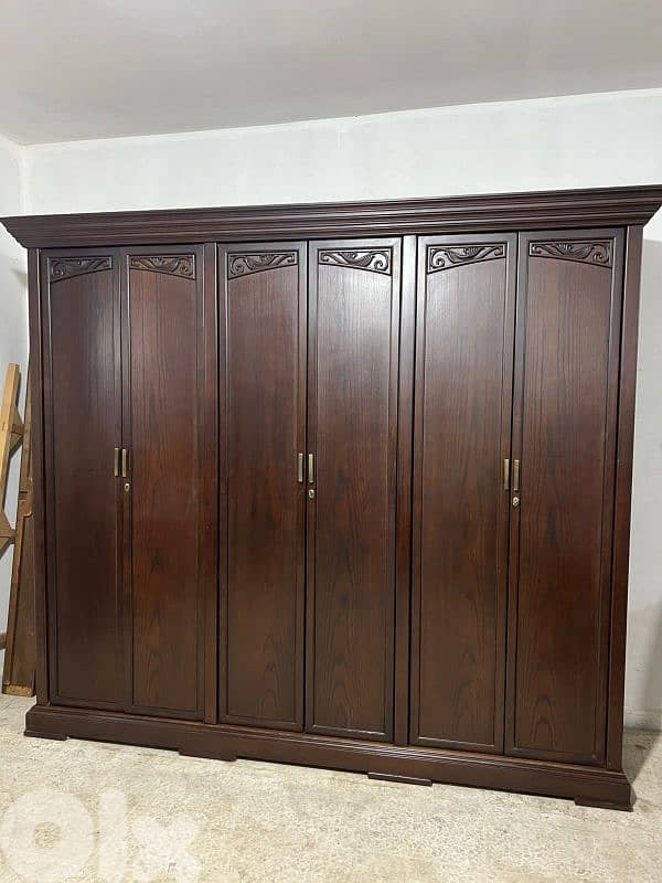 اوضة نوم خشب زان ولاتي كلا ملبسة قشرة زان 9