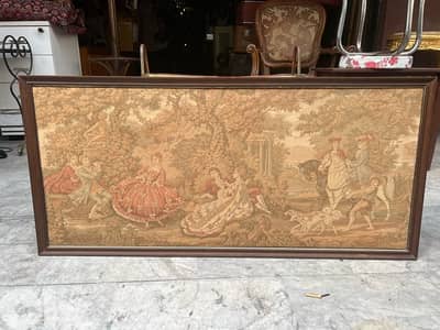 لوحة تابلو غوبلان فرنسية ولا اروع عرض متر و ارتفاع ٥٠ سنتم ناعمة روعة