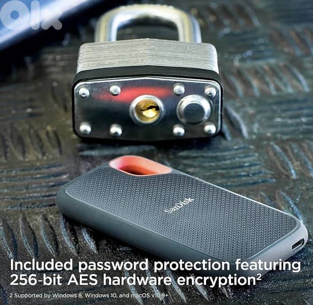 SanDisk 1TB Extreme Portable SSD Up to 1050MB/s USB C, USB 3.2 6