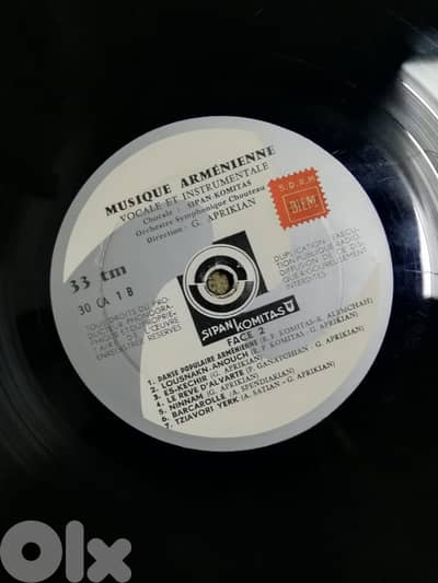 Chorale Sipan - Direction : G. Aprikian – Vocale et musique Armenienne