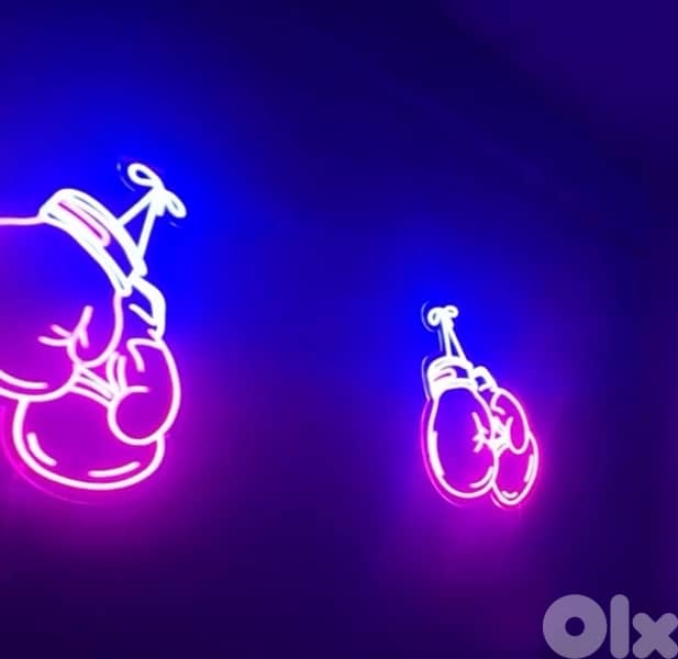 neon accessories for a gym 1